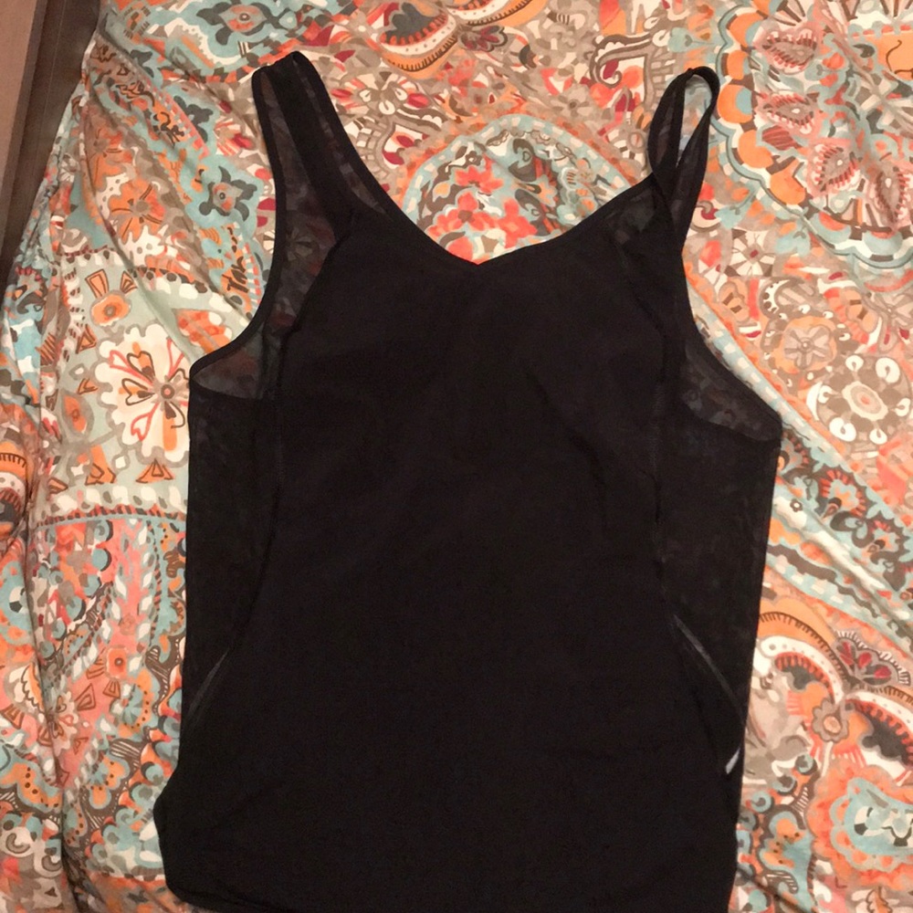 Lululemon black tank top